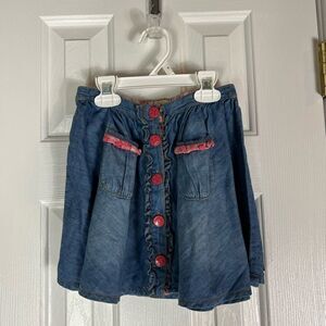 Matilda Jane Denim Skirt Size 4y